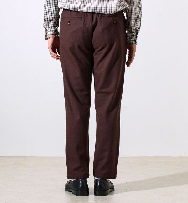 GLOSTER「【セットアップ対応】両面起毛ストレッチイージーパンツ」|チノ|