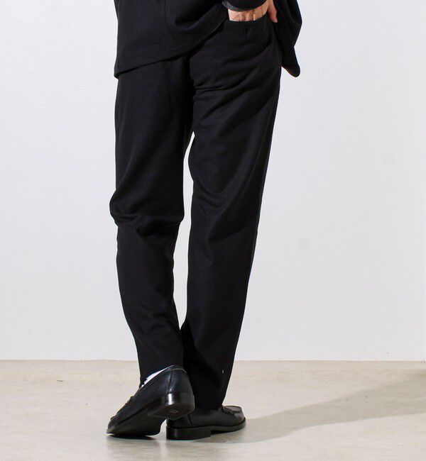 GLOSTER「【セットアップ対応】両面起毛ストレッチイージーパンツ」|チノ|