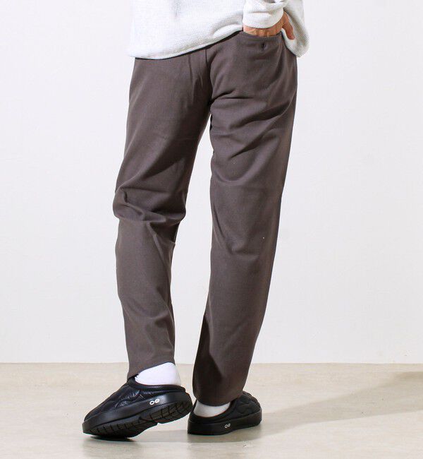 GLOSTER「【セットアップ対応】両面起毛ストレッチイージーパンツ」|チノ|
