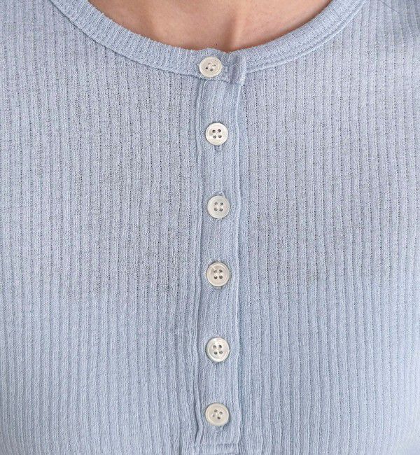 fredy emue「シアーテレコヘンリーネックプルオーバー」|Tシャツ・カットソー|