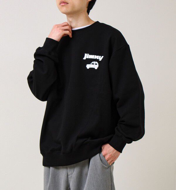 GLOSTER「【ロングセラーコラボ】ジムニー&times;GLOSTER Suzuki Jimny 裏毛プリントスウェット」|スウェット・ジャージ|