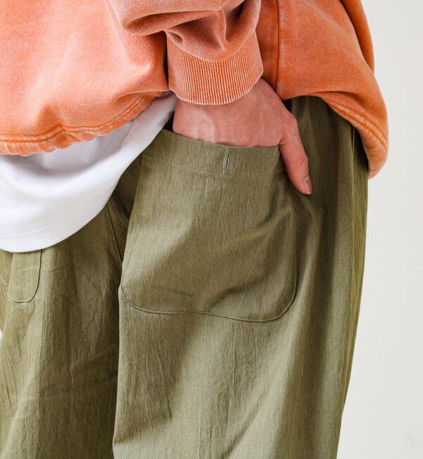 GLOSTER「【色で選べる/ユニセックス対応】GOODNESS イージーパンツ」|チノ|