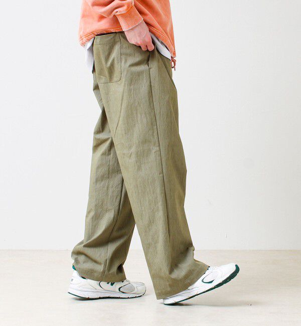 GLOSTER「【色で選べる/ユニセックス対応】GOODNESS イージーパンツ」|チノ|