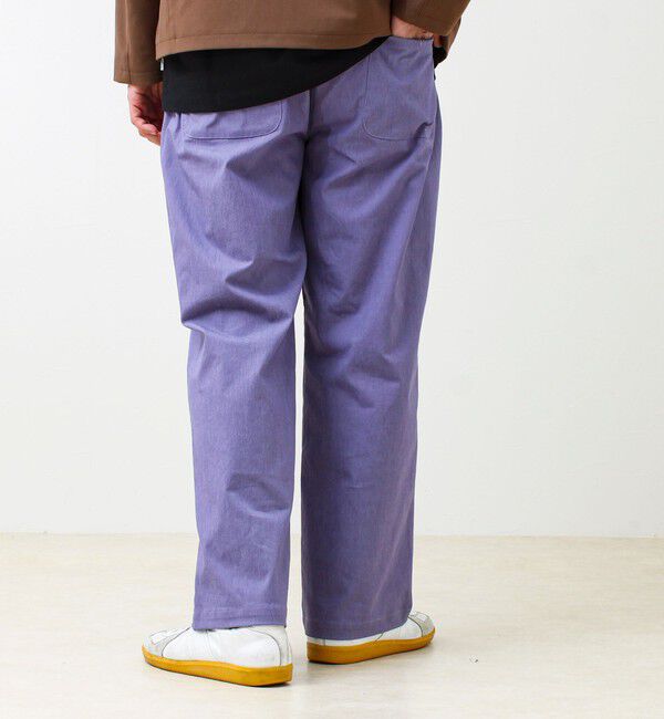 GLOSTER「【色で選べる/ユニセックス対応】GOODNESS イージーパンツ」|チノ|