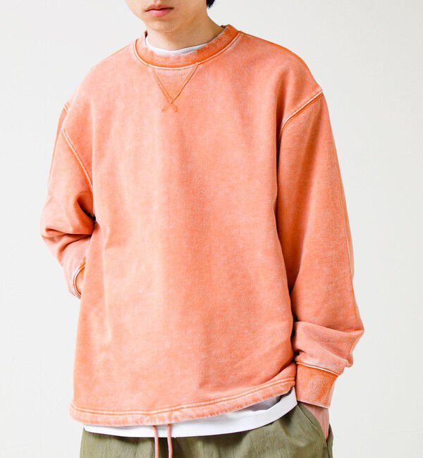 GLOSTER「カラフルスノーパウダー 裏毛プルオーバースウェット」|スウェット・ジャージ|