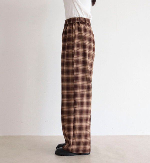 fredy emue「チェック柄ワイドパンツ」|その他|