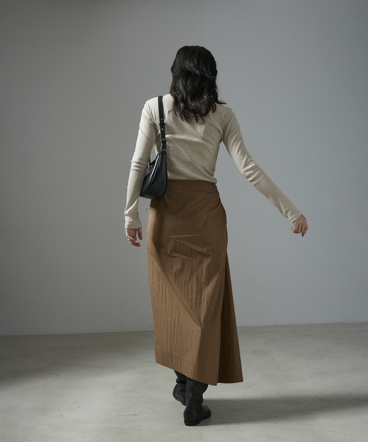 SALON adam et rope'「【GGG for SALON】別注FRESCA RIBロングスリーブプルオーバー」|Tシャツ・カットソー|