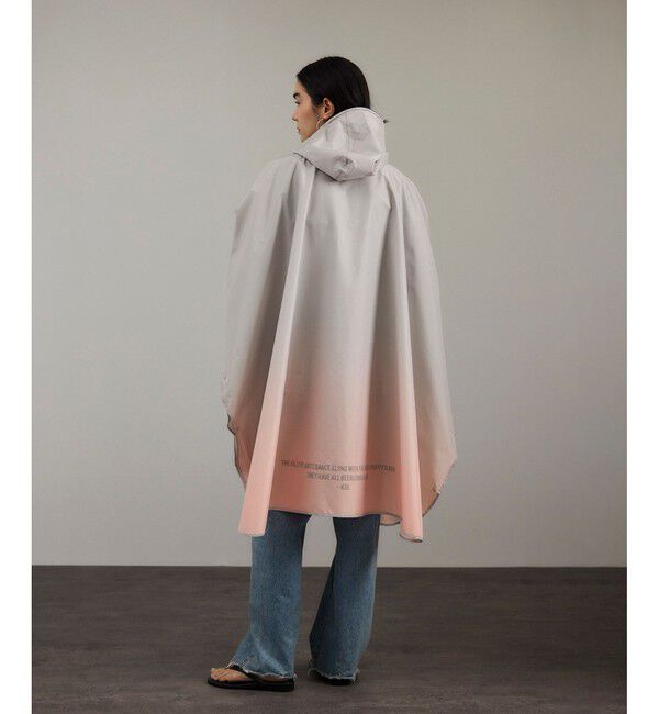 SALON adam et rope'「【KiU for SALON】[ポーチ付き]別注レインポンチョ/レインコート」|レインコート|