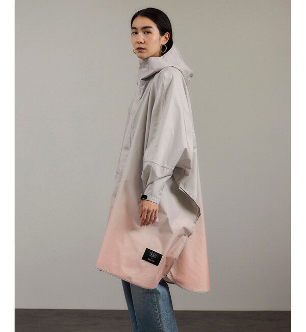 SALON adam et rope'「【KiU for SALON】[ポーチ付き]別注レインポンチョ/レインコート」|レインコート|