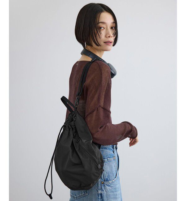 SALON adam et rope'「【WEB限定】2WAYナップサック / 撥水」|リュック|ブラック(01)