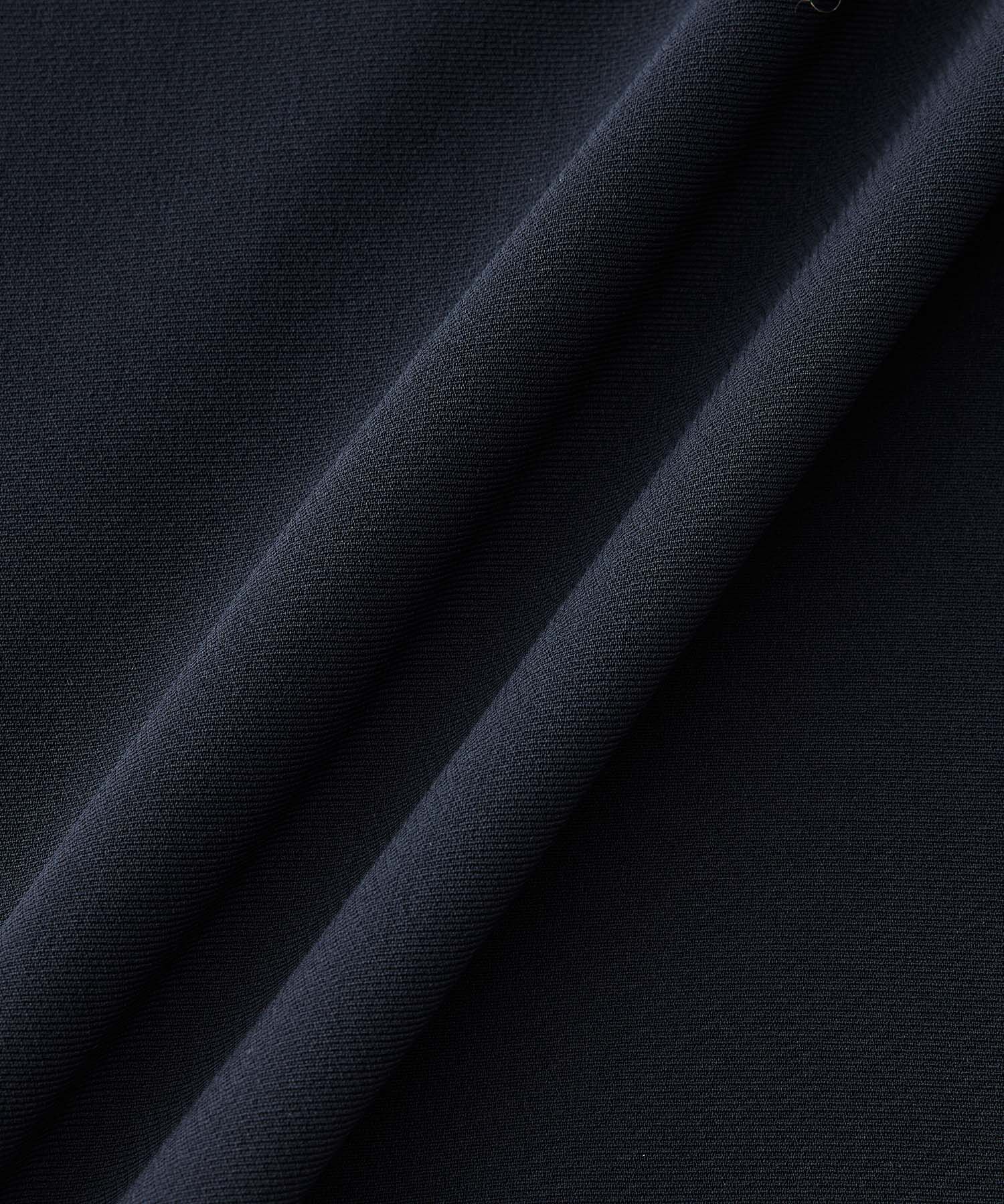 ROPE「トリアセテートダブルクロス クルーネックジャケット【セレモニー/通勤対応】【洗える】」|ノーカラージャケット|