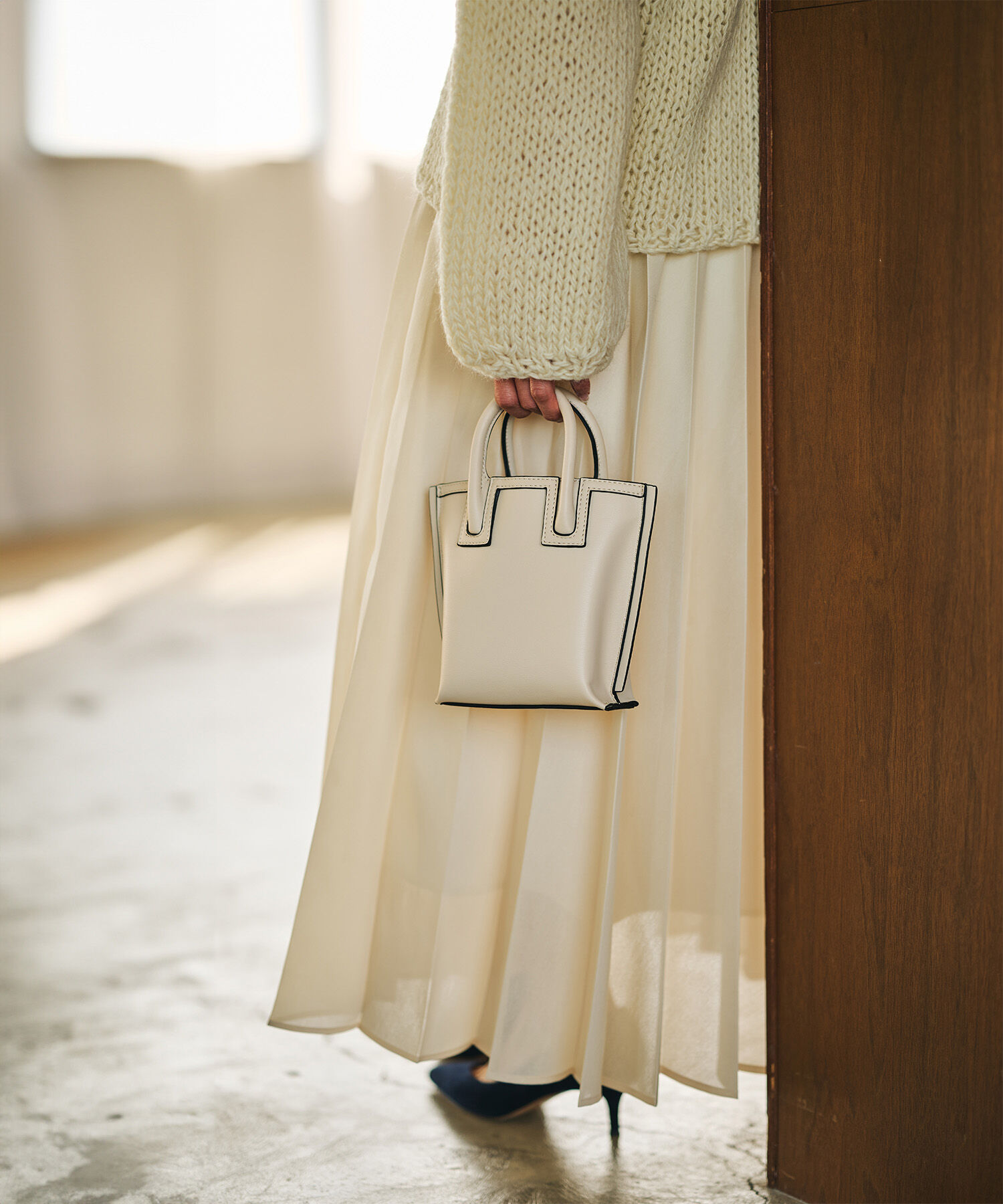 E'POR「【WEB限定】【E'POR】Ree Mini（リー）」|ショルダー・メッセンジャー|オフホワイト(15)