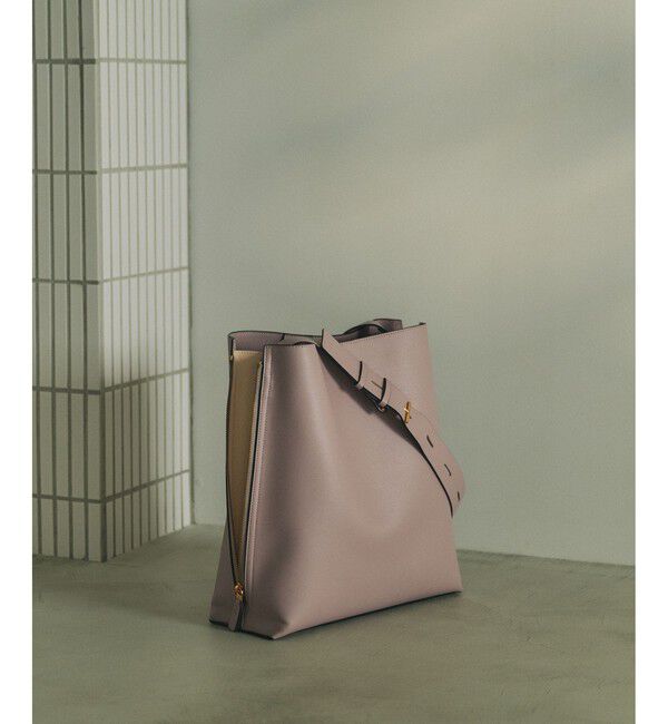 ROPE「【E'POR】Y BAG Shoulder Large【通勤】【A4対応】【ドラマ着用】」|ショルダー・メッセンジャー|グレー(07)