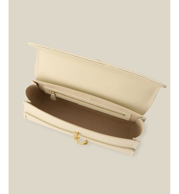 ROPE「フラップワイドレザーハンドバッグ」|ショルダー・メッセンジャー|