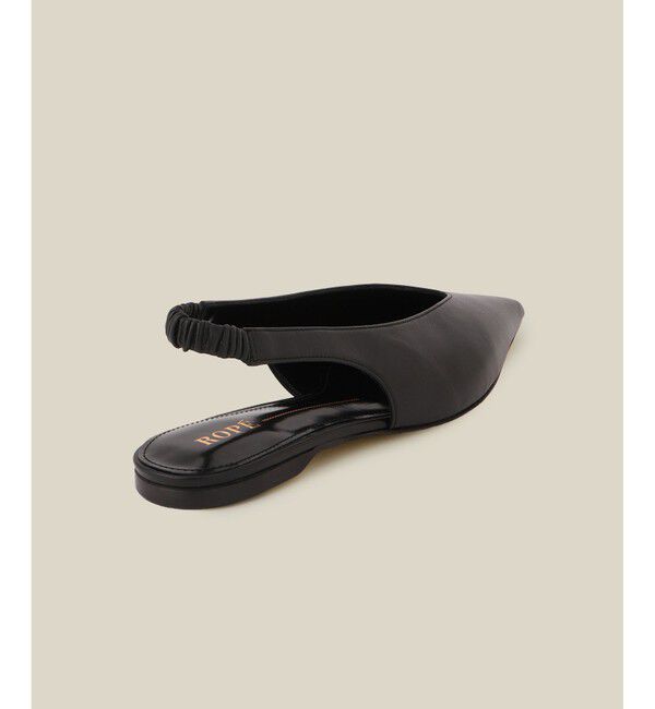 ROPE「ポインテッドVカットパンプス」|パンプス|