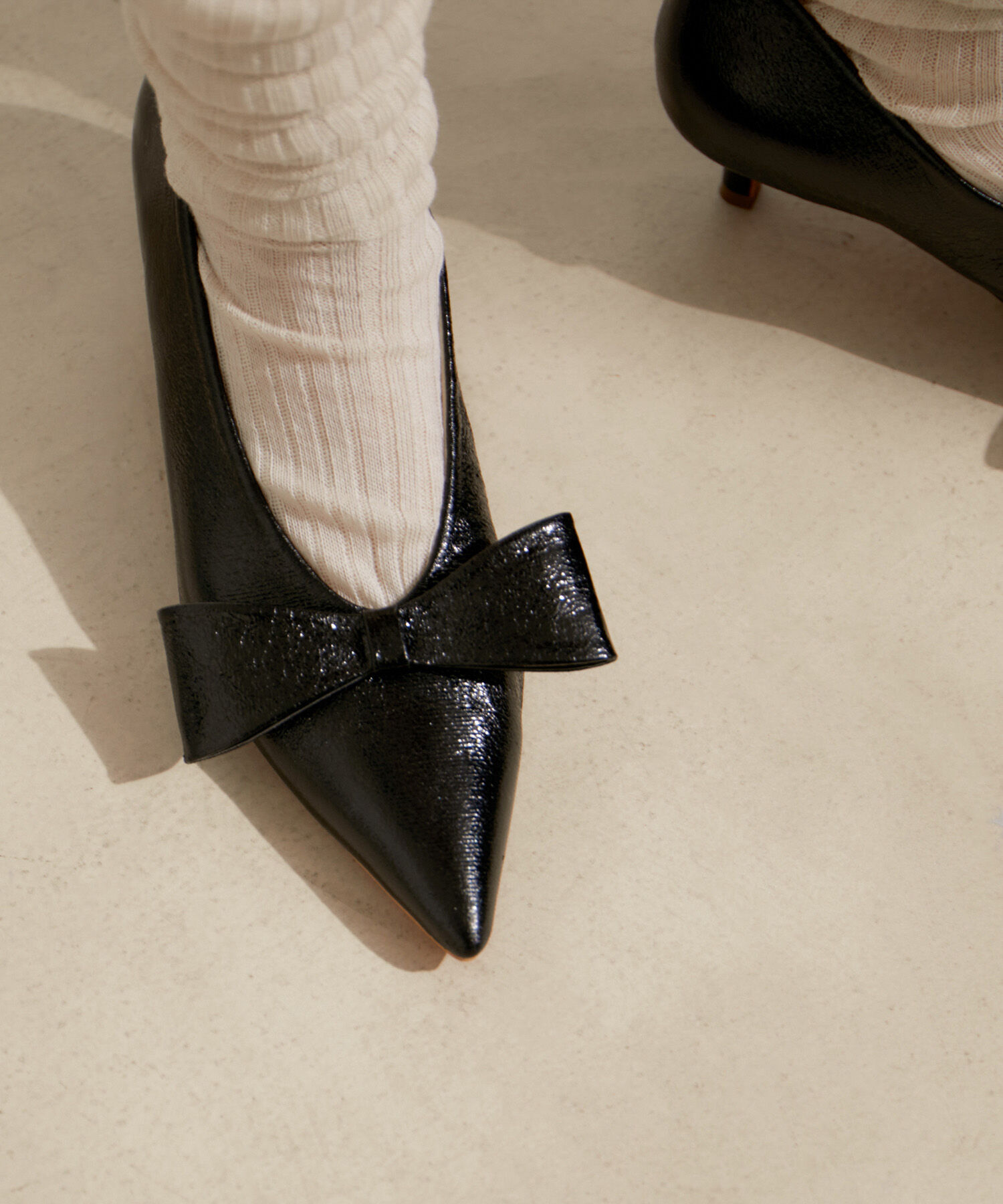 Juze「ビッグリボンパンプス【 インフルエンサーりぃさん着用 】」|パンプス|