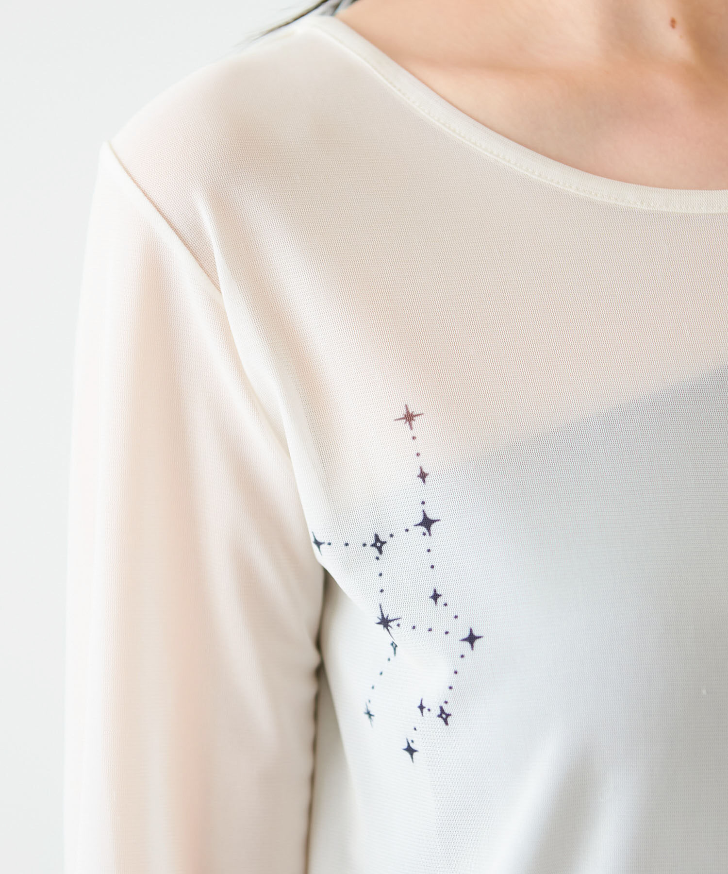 VIS「【洗える】シアータトゥートップス」|Tシャツ・カットソー|