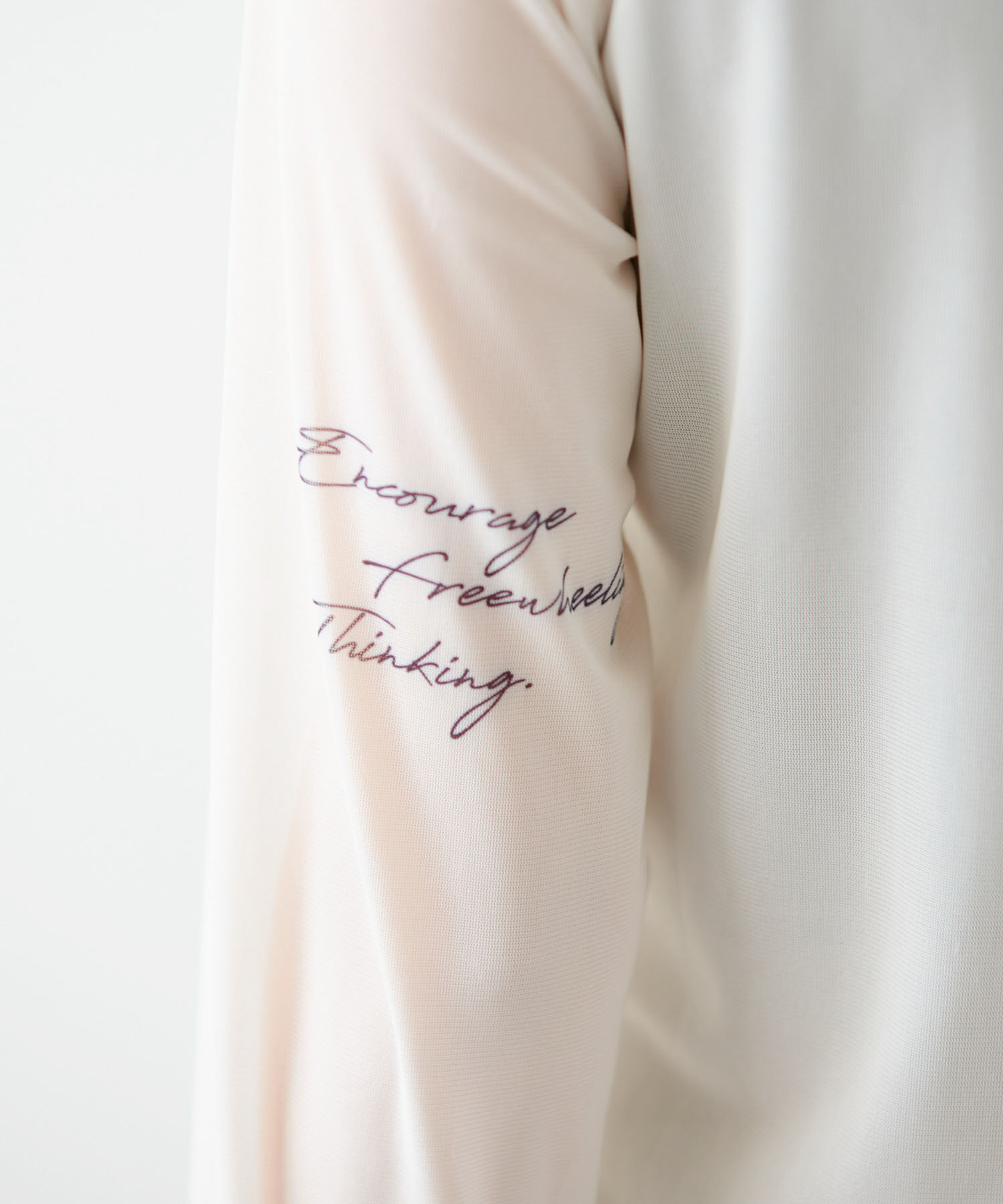 VIS「【洗える】シアータトゥートップス」|Tシャツ・カットソー|