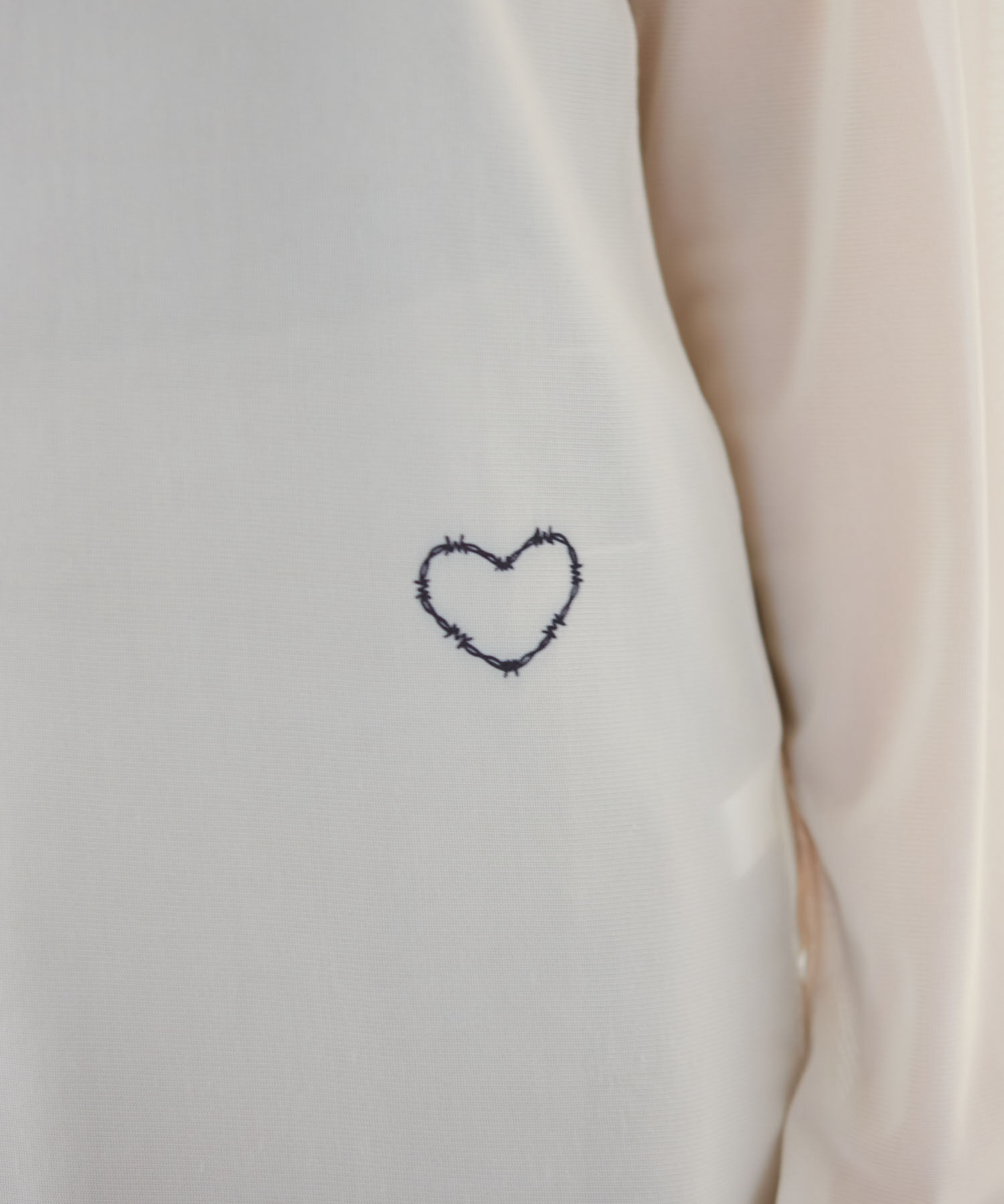 VIS「【洗える】シアータトゥートップス」|Tシャツ・カットソー|