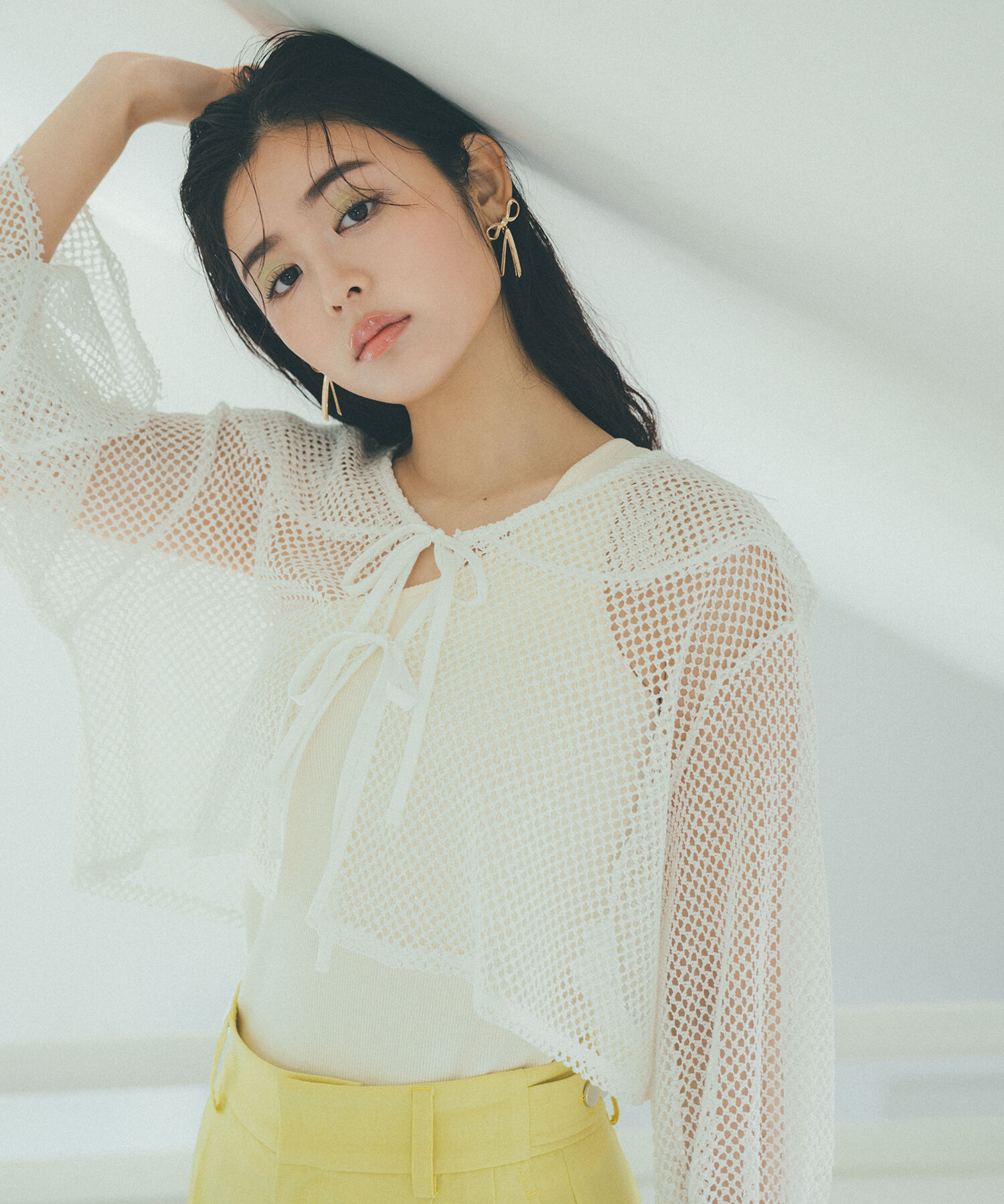 VIS「ワンショルダーテレコタンクトップ」|タンクトップ|