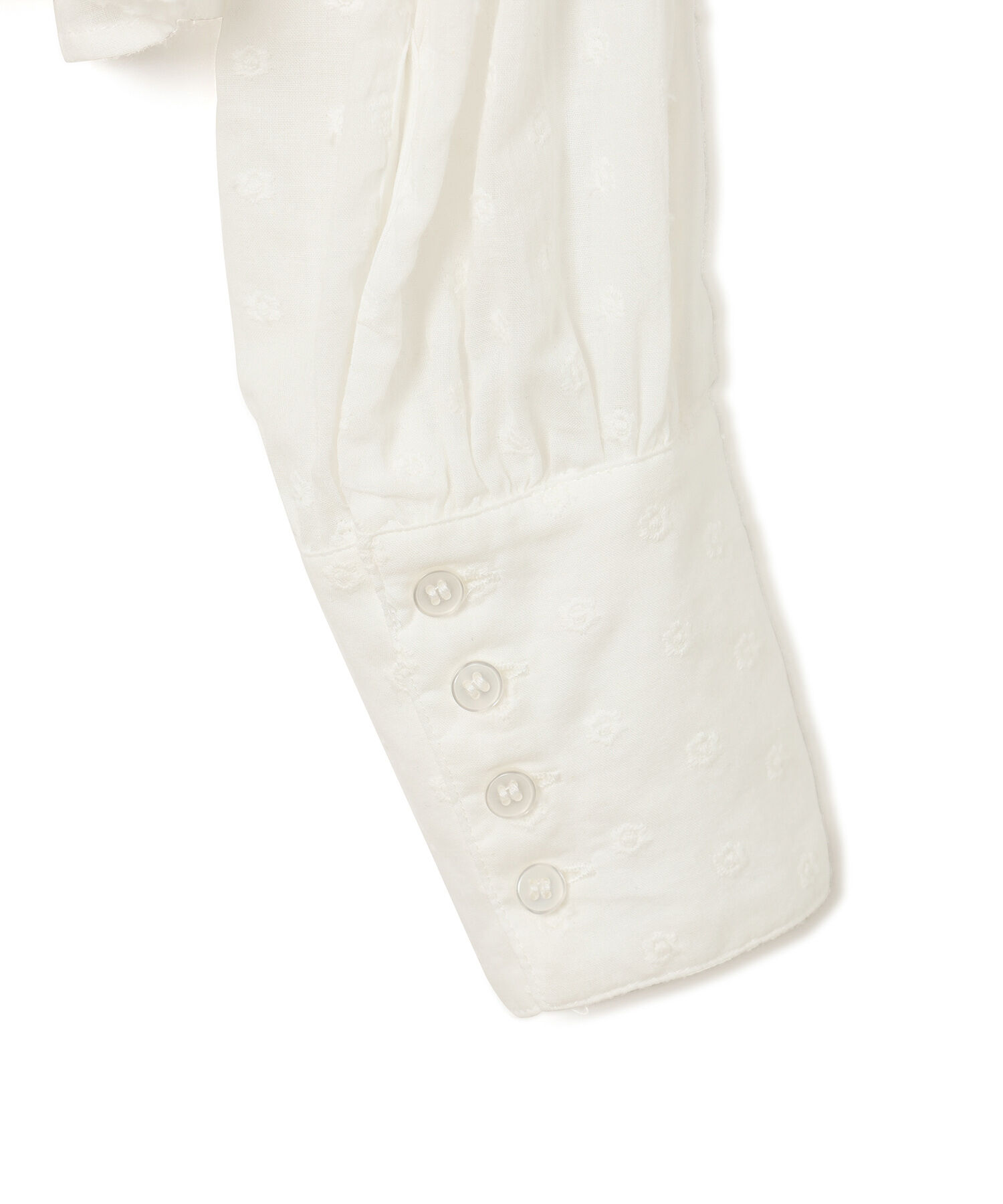 VIS「ドビーフラワーブラウス」|シャツ・ブラウス|