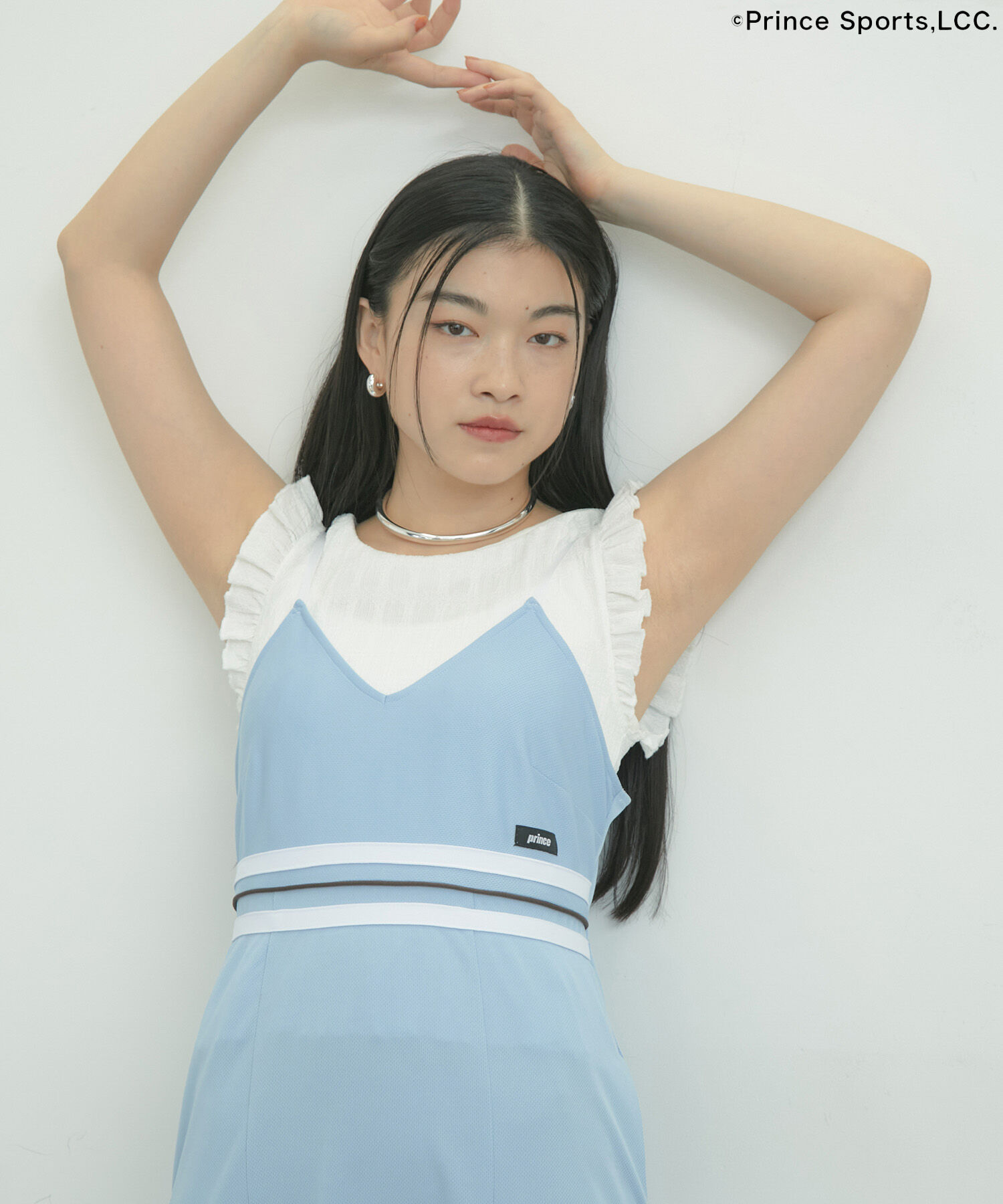 VIS「【Prince】VIS別注ラインキャミワンピース」|ワンピース|