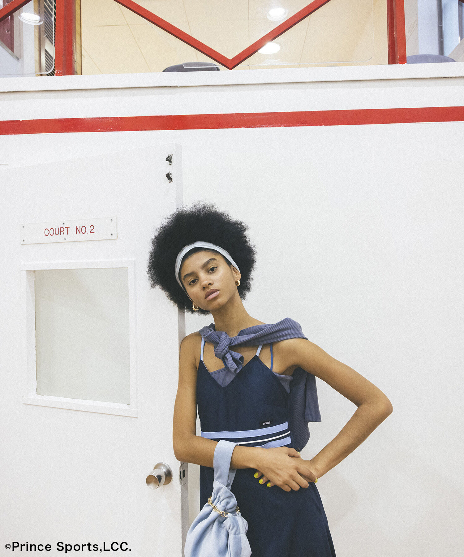 VIS「【Prince】VIS別注ラインキャミワンピース」|ワンピース|