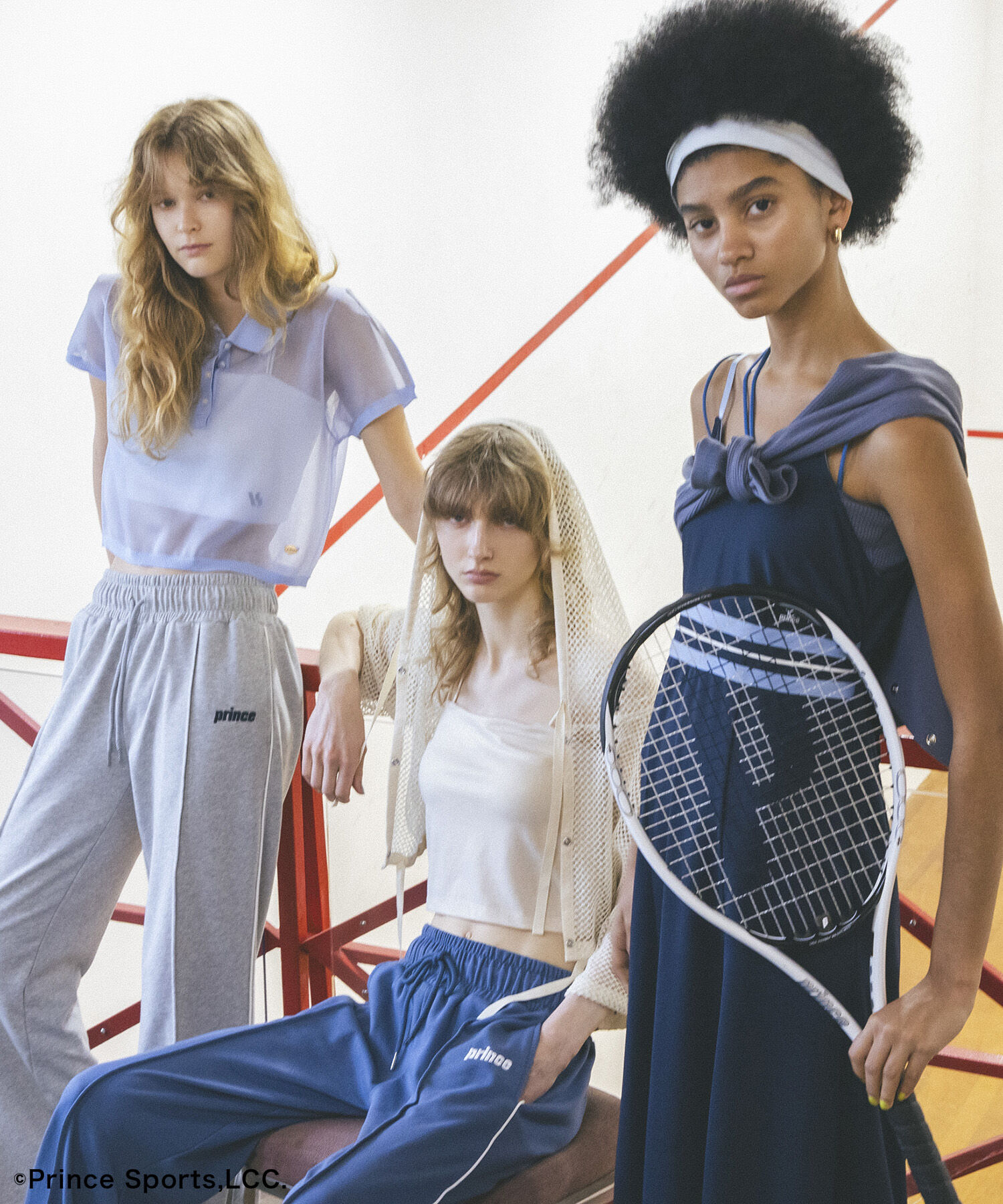 VIS「【Prince】VIS別注ラインキャミワンピース」|ワンピース|