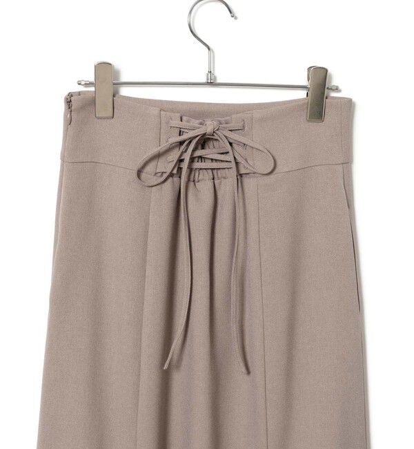 VIS「美easyウーリッシュバックレースアップマーメイドSK」|スカート|