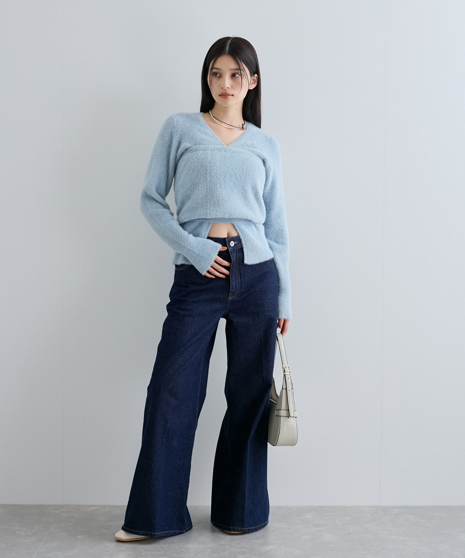 VIS「【SET】ビスチェセットカーディガン」|ニット・セーター|