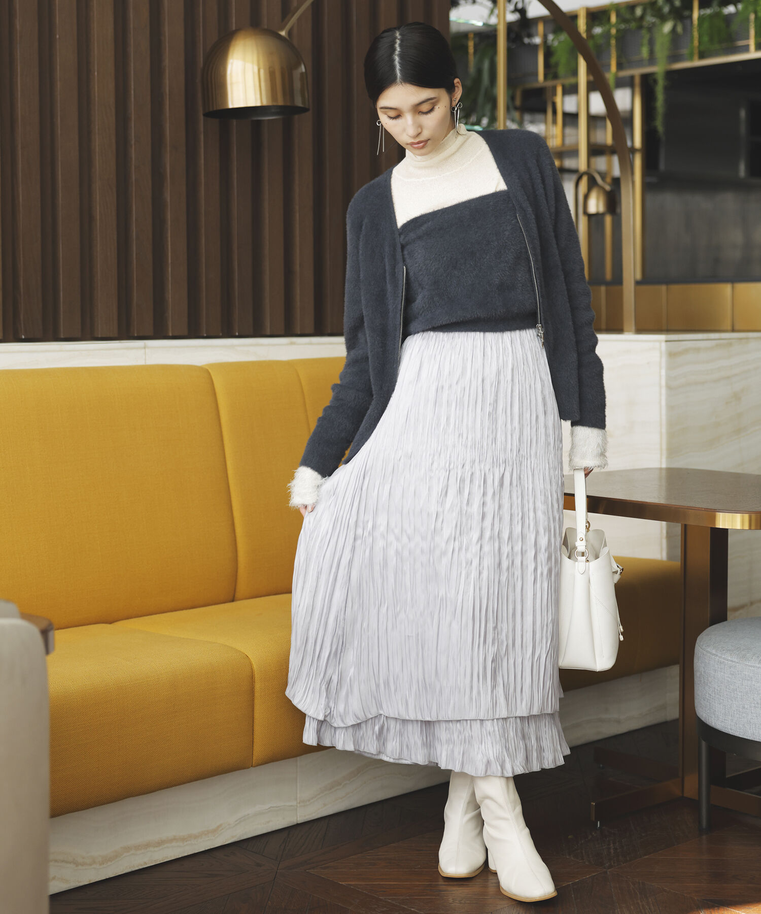 VIS「【SET】ビスチェセットカーディガン」|ニット・セーター|