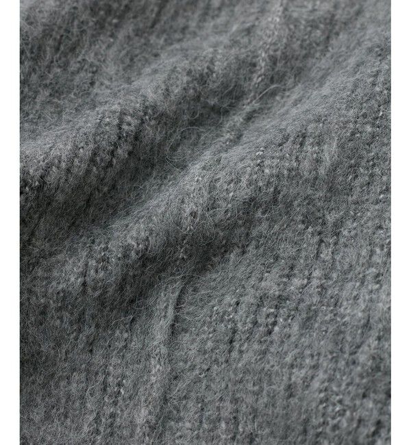 VIS「パールボタンVネック片畦ニットカーディガン」|カーディガン|