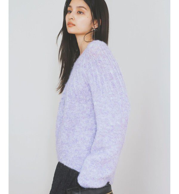 VIS「バックリボンHUGニット」|ニット・セーター|