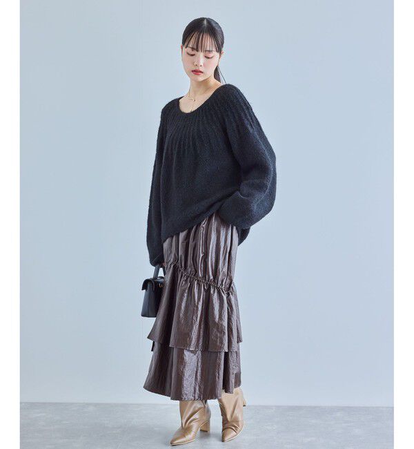 VIS「バックリボンHUGニット」|ニット・セーター|