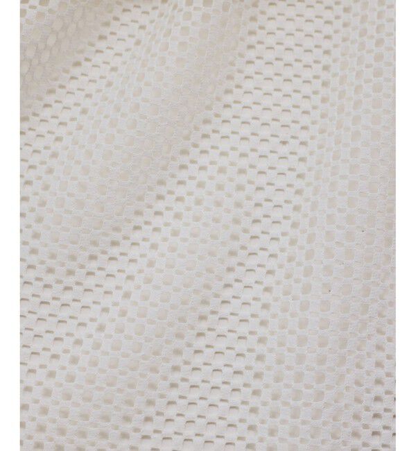 VIS「【WEB限定】ジップアップメッシュブルゾン/カーディガン」|カーディガン|