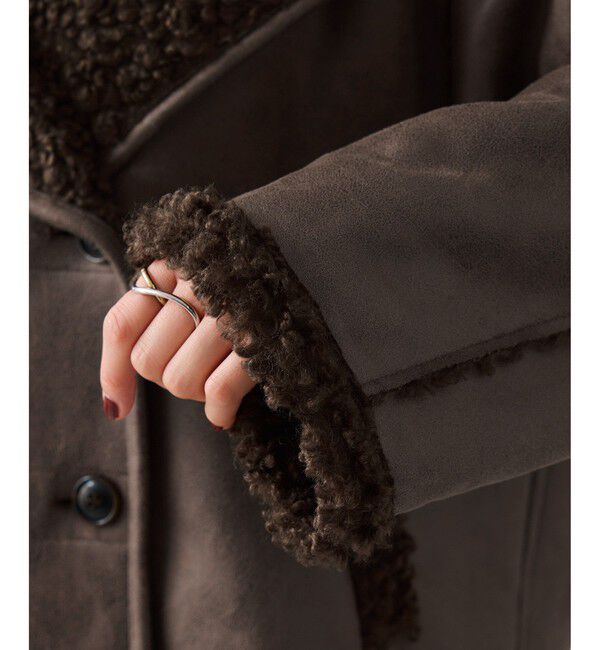 VIS「フェイクムートンジャケット」|ブルゾン・スタジャン|