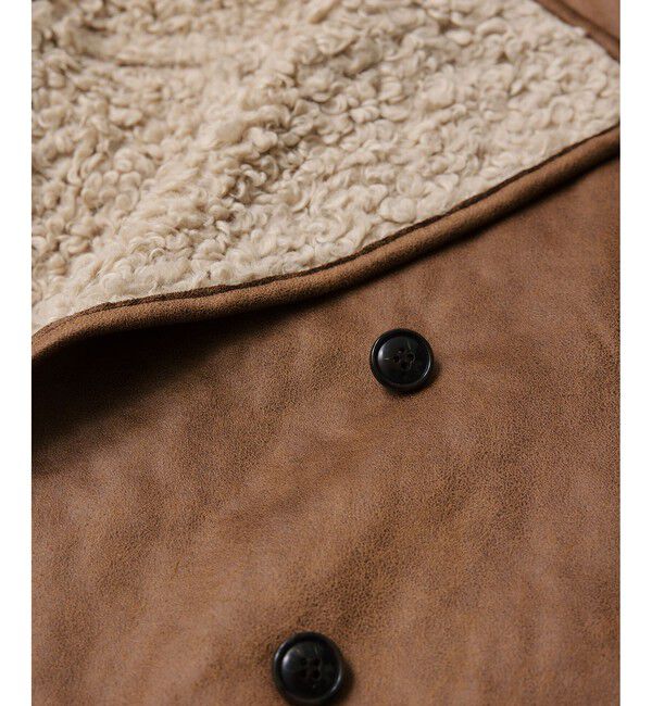 VIS「フェイクムートンジャケット」|ブルゾン・スタジャン|