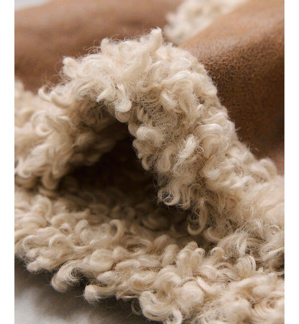 VIS「フェイクムートンジャケット」|ブルゾン・スタジャン|