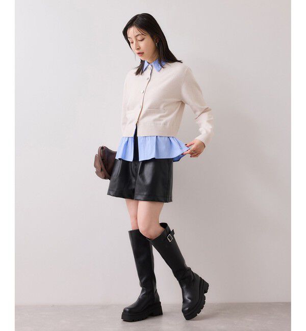 VIS「レザーショートパンツ」|チノ|