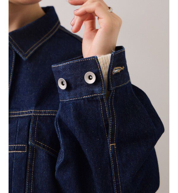 VIS「ボリュームスリーブデニムジャケット/Gジャン」|デニムジャケット|