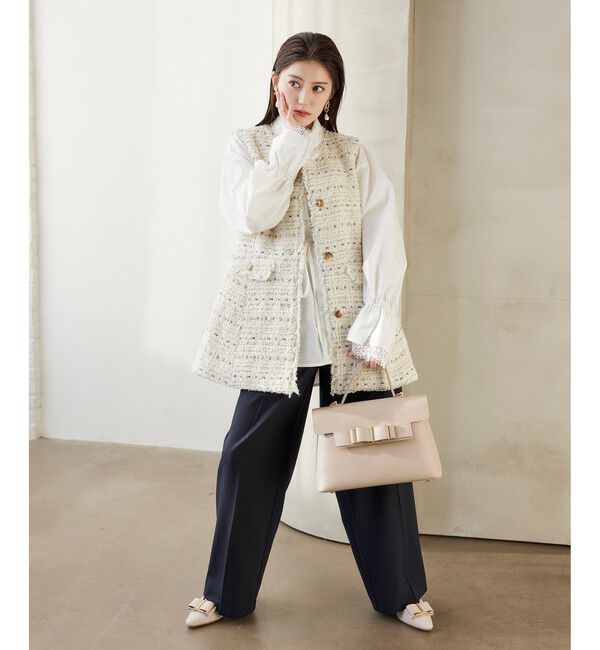 VIS「リボンベルトワンハンドルバッグ/軽量・2WAY」|ハンドバッグ|