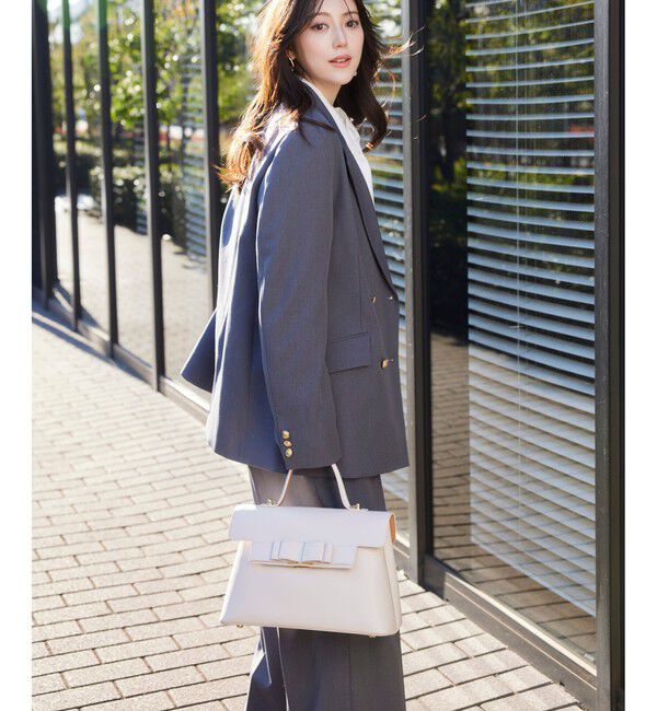 VIS「リボンベルトワンハンドルバッグ/軽量・2WAY」|ハンドバッグ|