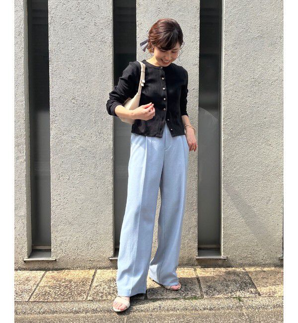 VIS「パターンメッシュカーディガン」|カーディガン|