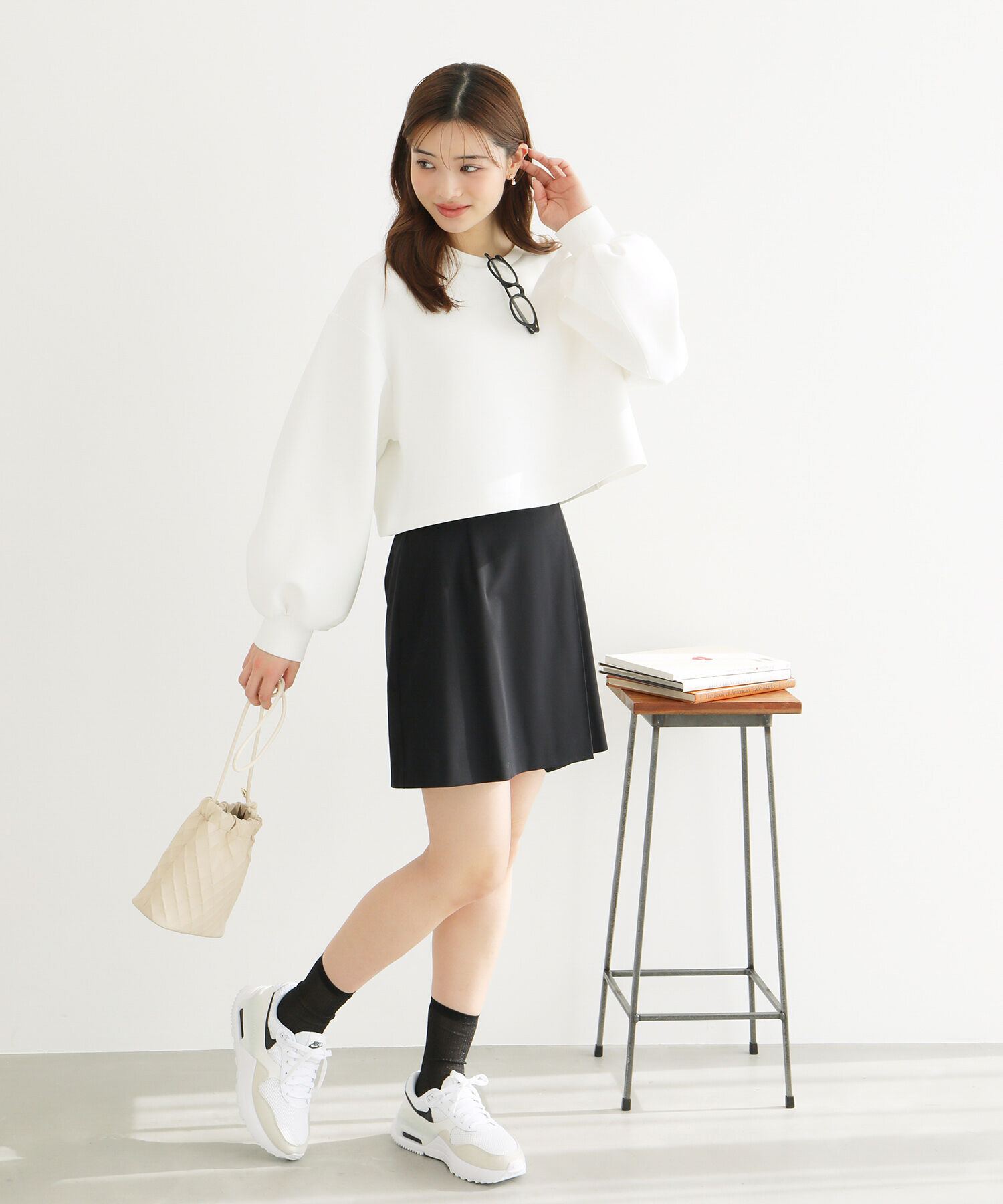 Rope&rsquo;Picnic「ラップ風ミニスカート」|スカート|