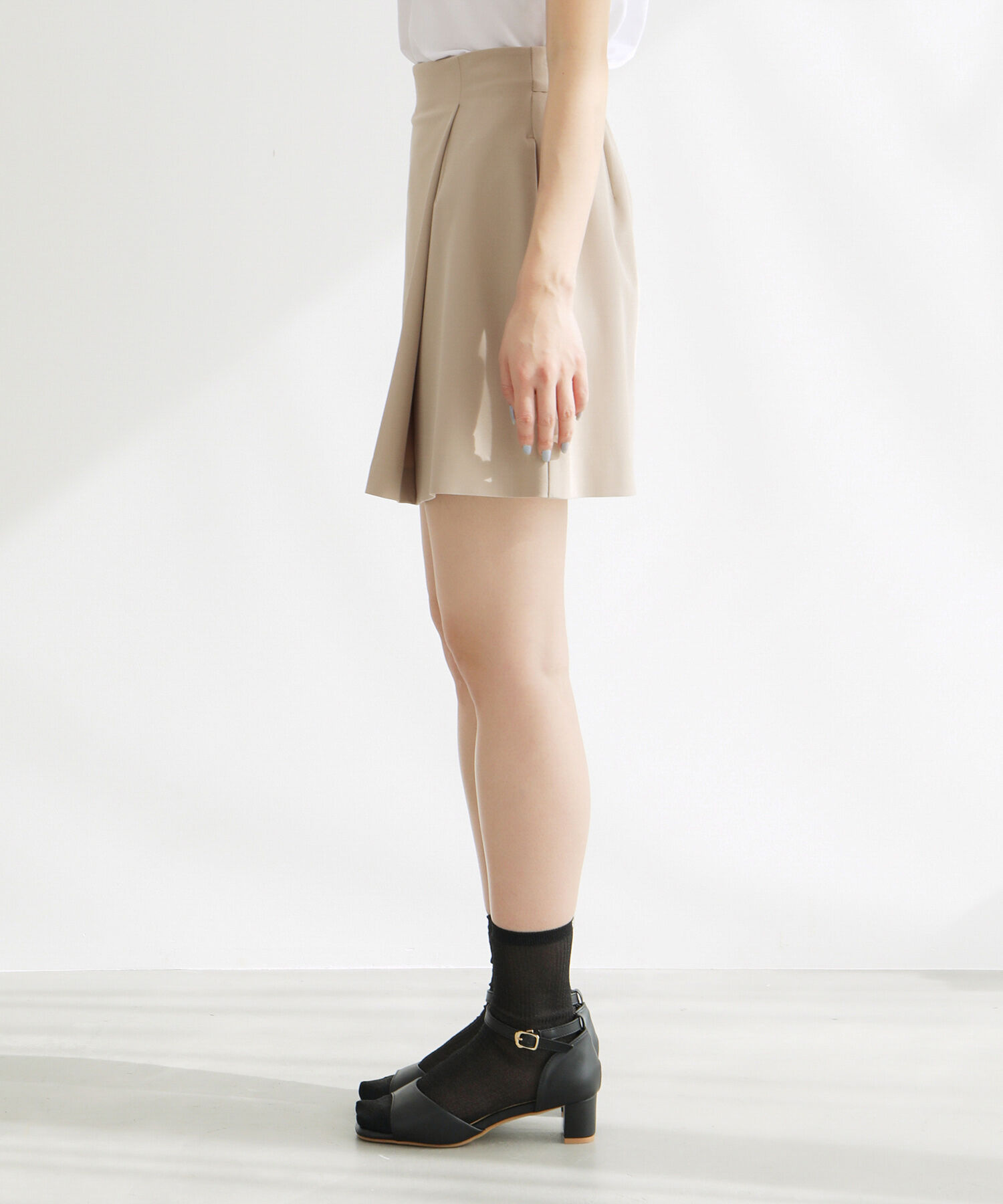 Rope&rsquo;Picnic「ラップ風ミニスカート」|スカート|