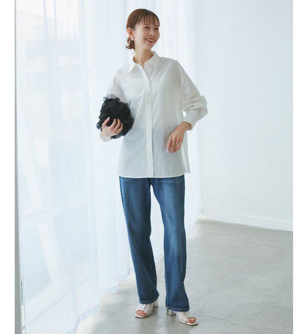 Rope&rsquo;Picnic「花粉ガード・防シワ/レギュラーシャツ」|シャツ・ブラウス|