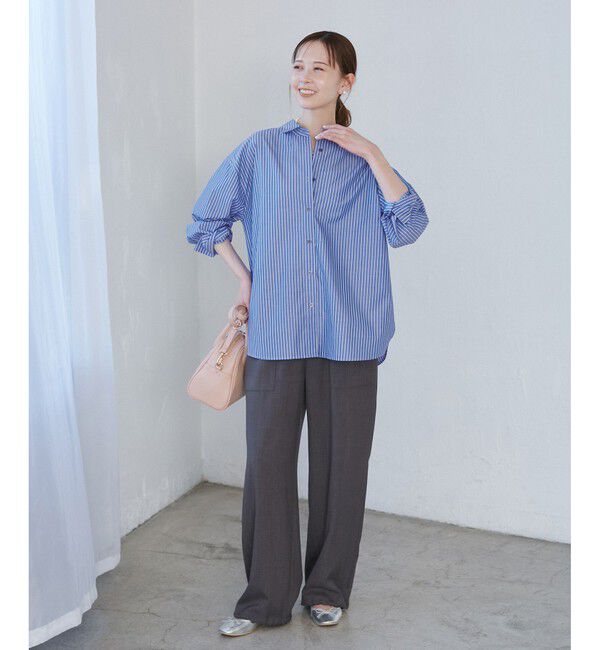 Rope&rsquo;Picnic「花粉ガード・防シワ/レギュラーシャツ」|シャツ・ブラウス|