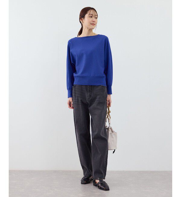 Rope&rsquo;Picnic「ラメ混アイレットドルマンニット」|ニット・セーター|