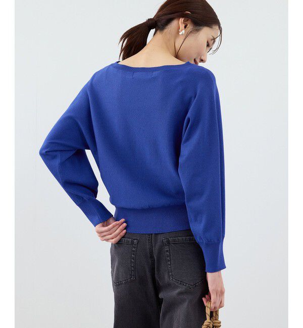 Rope&rsquo;Picnic「ラメ混アイレットドルマンニット」|ニット・セーター|