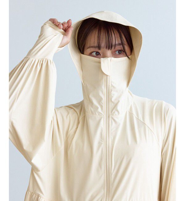 ROPE PICNIC PASSAGE「【WEB限定カラー】絶対焼けたくないUVパーカー/UVカット・接触冷感」|パーカー|
